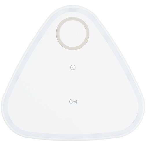 Станция беспроводной зарядки с антистрессом Countdown (Белая) Станция беспроводной зарядки с антистрессом Countdown (Белая)