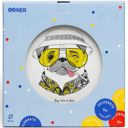 Тарелка Хантер Томпсон Hunter Thompson