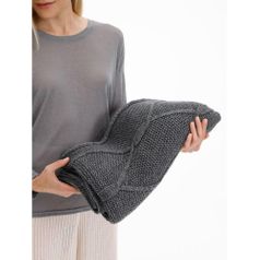 Плед Curve Verve (маренго)