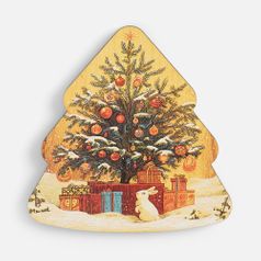 Пазл фигурный Елочка