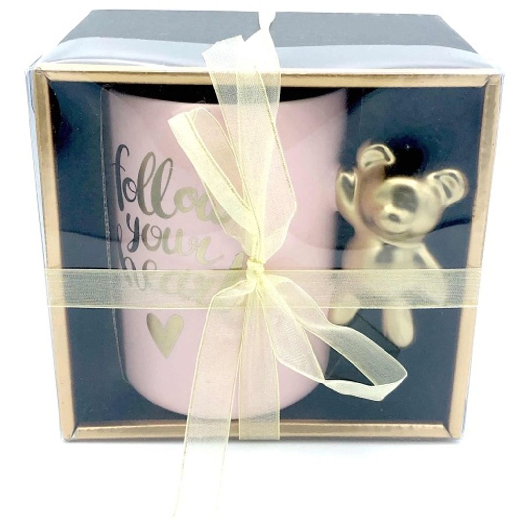 Кружка Follow your heart Медведь Кружка Follow your heart Медведь