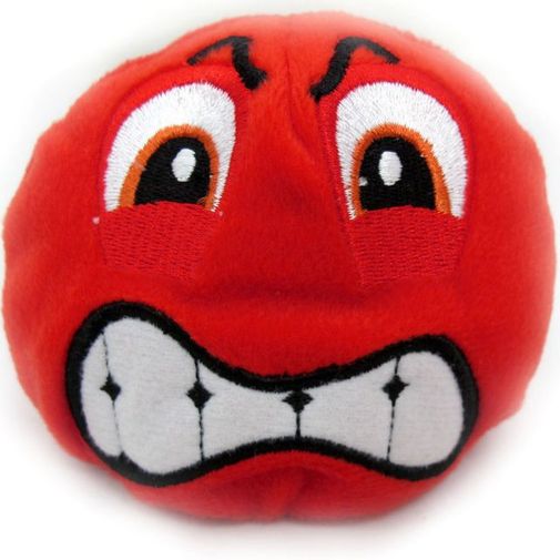 Игрушка Смайлик красный