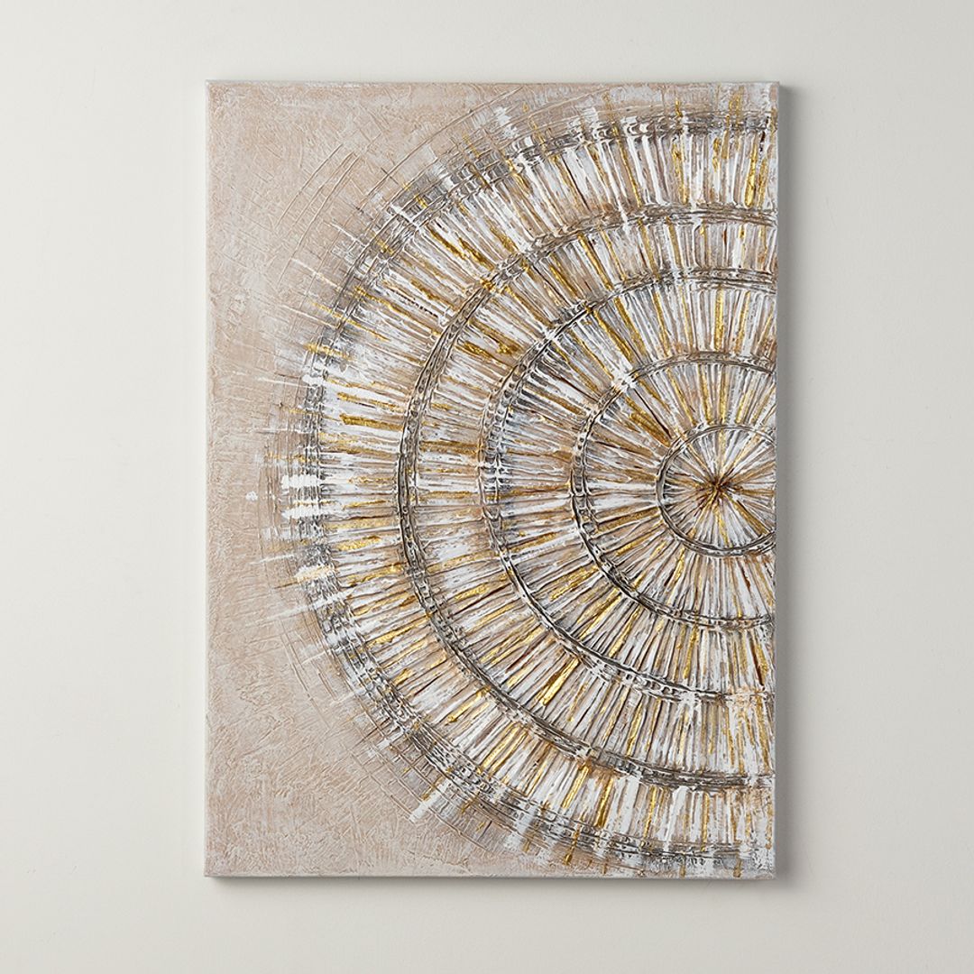 Панно декоративное Tessera beige №1, 50х70 см