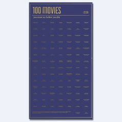 Плакат 100 фильмов которые нужно посмотреть