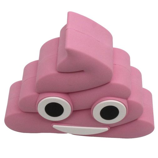 Внешний аккумулятор Power Bank Emoji Розовая какашка