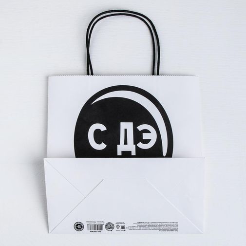 Подарочный пакет С Дэ Рэ (22 х 22 х 11 см)