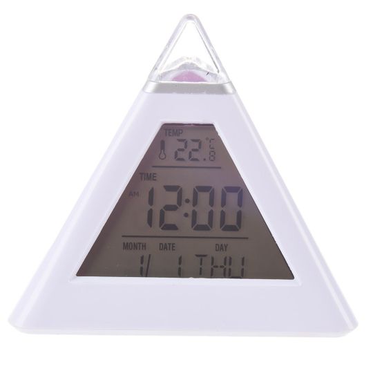 Будильник-релаксатор с термометром Пирамида