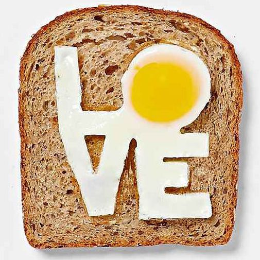 Форма для яичницы Люблю тебя Fry Love You