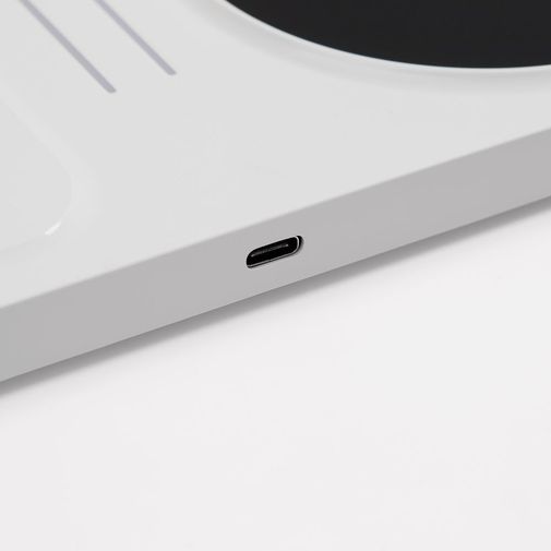 Беспроводное зарядное устройство с подогревом кружки Hot Task (Белая)