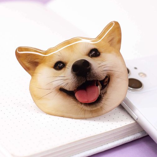 Попсокет Собачка Smile dog Попсокет Собачка Smile dog