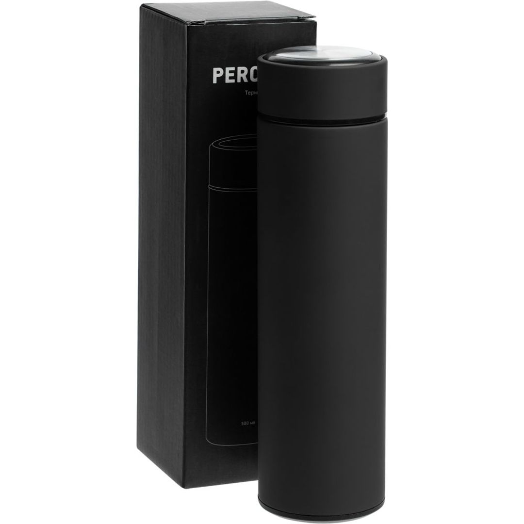 Термос с ситечком Percola (Черный) Термос с ситечком Percola (Черный)