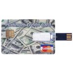 Флешка Кредитка Platinum Credit Card 8 Гб Готова к использованию