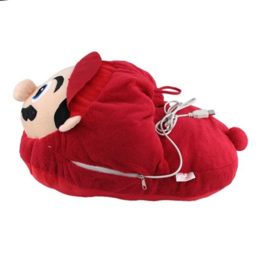 Тапок с подогревом от USB Mario Тапок с подогревом от USB Mario