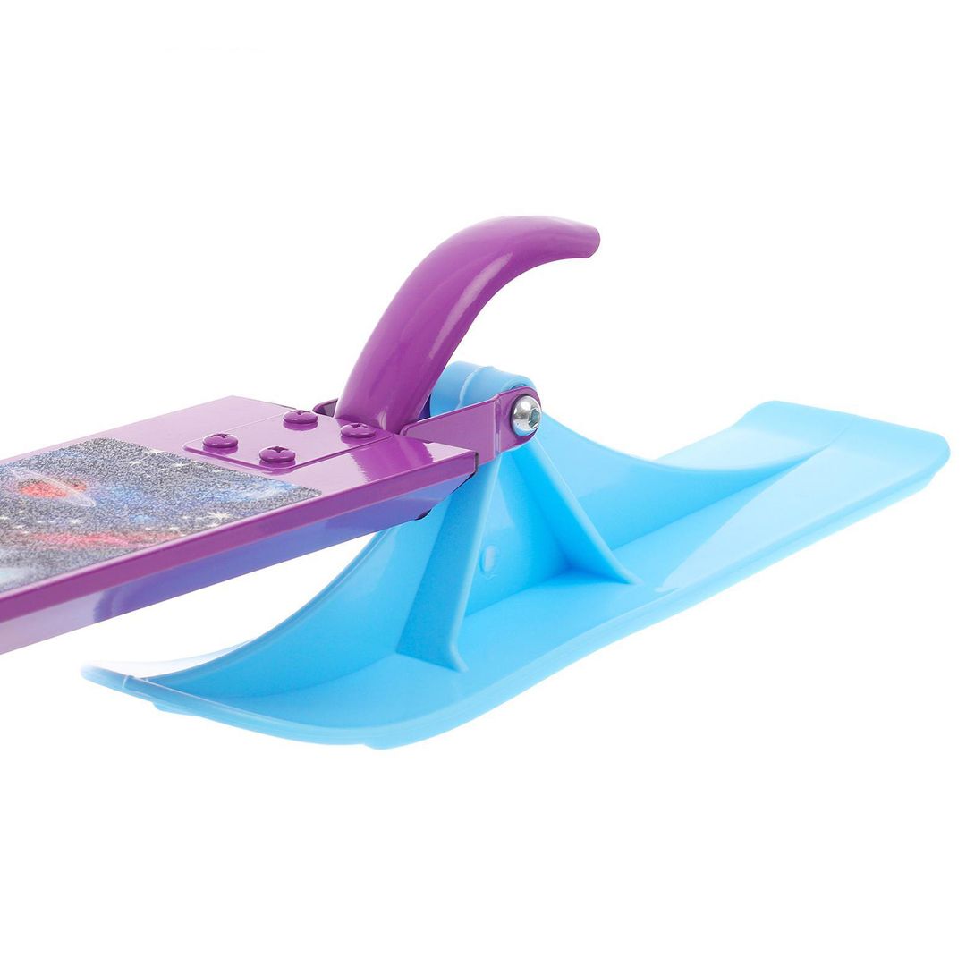 Самокат-снегокат Space is waiting (2 в 1)