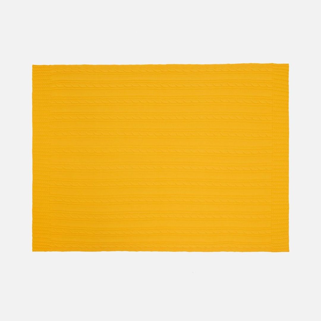 Плед Remitt (желтый)