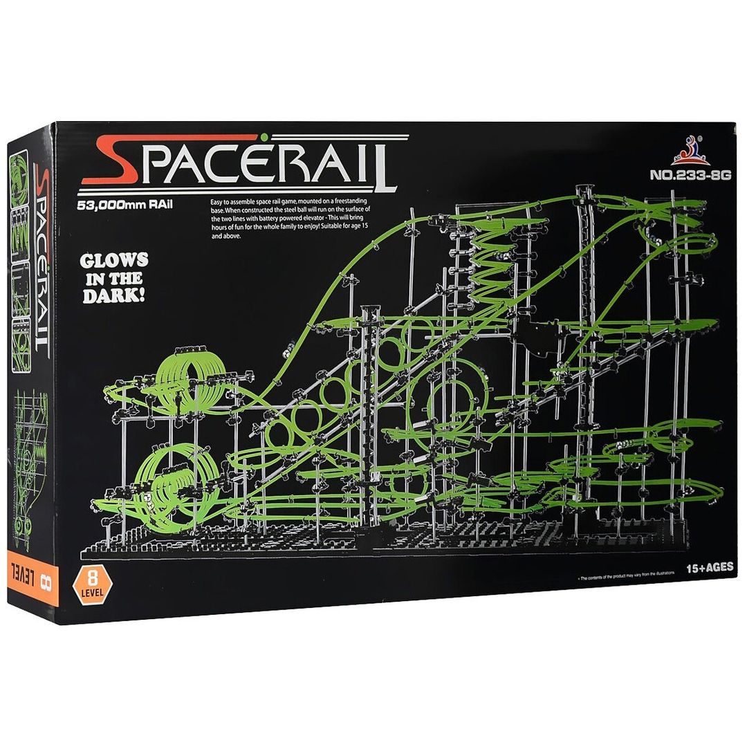 Конструктор SpaceRail Level 8 53000mm Rail No. 233-8G Neon Конструктор SpaceRail Level 8 53000mm Rail No. 233-8G Neon