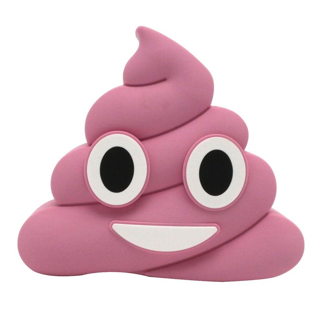 Внешний аккумулятор Power Bank Emoji Розовая какашка