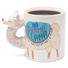 Кружка Лама No Drama Llama