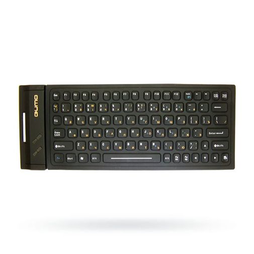 Гибкая резиновая клавиатура Черная Гибкая резиновая клавиатура Черная