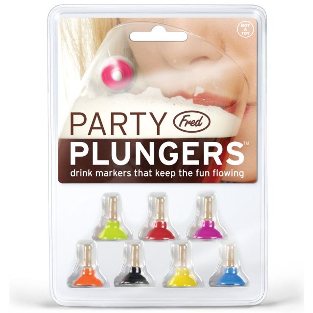 Маркеры для стаканов Вантуз Party Plungers