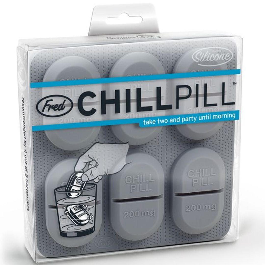 Форма для льда Пилюли Chill Pill Упаковка Форма для льда Пилюли Chill Pill Упаковка