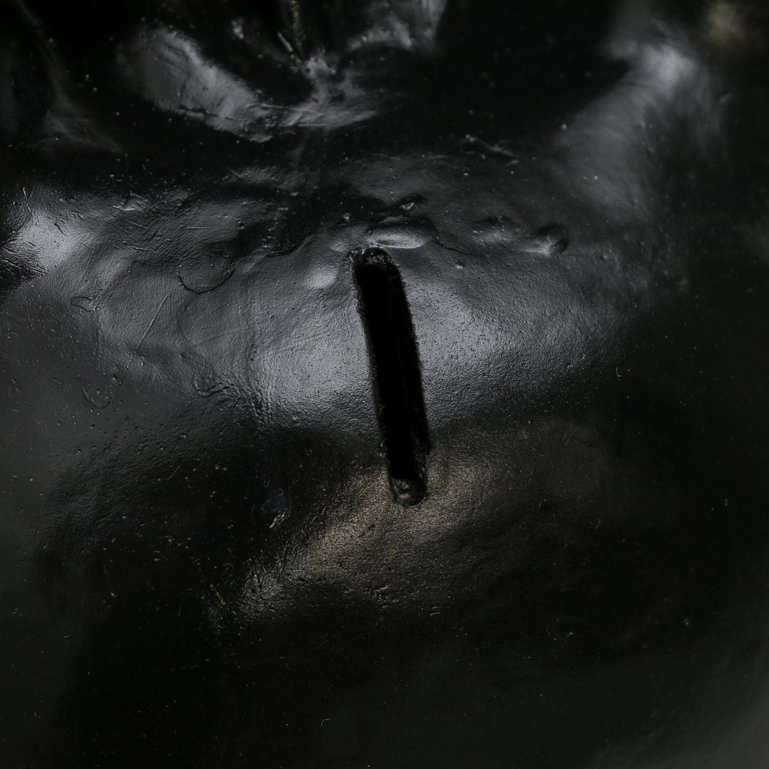 Копилка Гиря Дракон (Черная) Копилка Гиря Дракон (Черная)