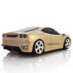 Мышь беспроводная Ferrari F430 (Золотой)