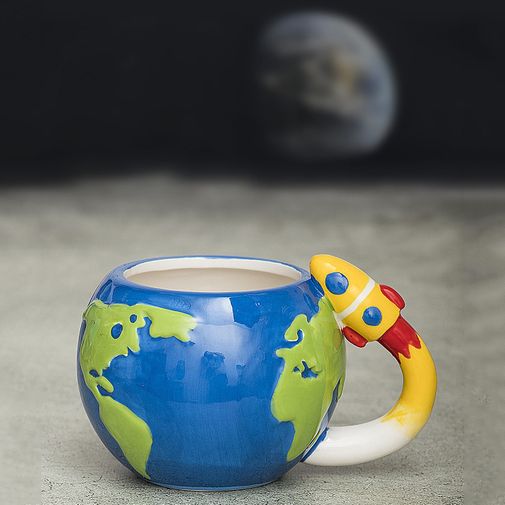 Кружка Полет вокруг Земли