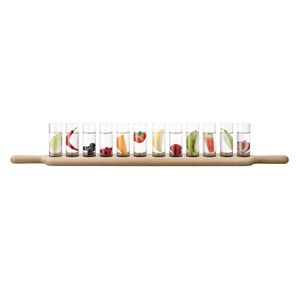 Набор стопок для водки на подставке Paddle (12 шт)