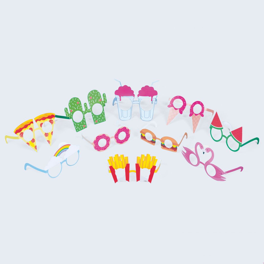 Бумажные очки для вечеринок Party Glasses Бумажные очки для вечеринок Party Glasses