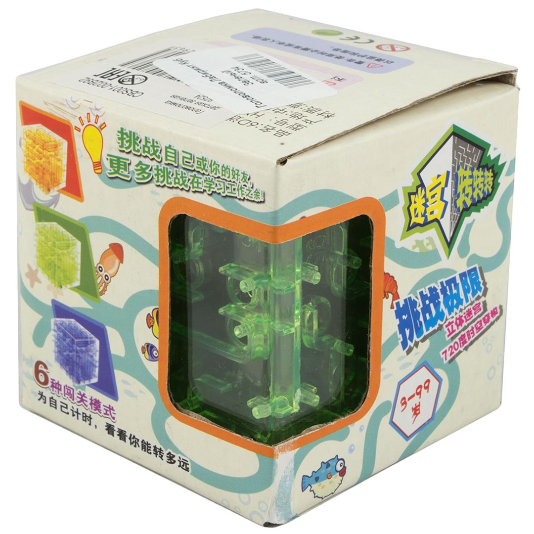 Головоломка Лабиринт Куб Упаковка Головоломка Лабиринт Куб Упаковка