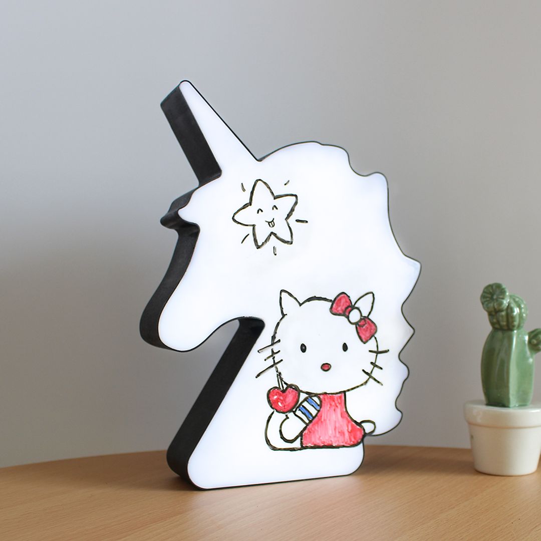 USB Светильник для рисования Единорог USB Светильник для рисования Единорог