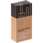 Аккумулятор c быстрой зарядкой Trellis Geek 10000 мАч (Серый графит)