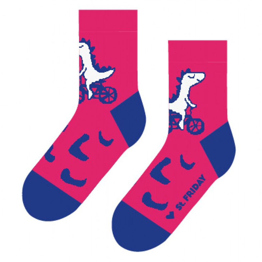 Носки детские Динозаврики на велике