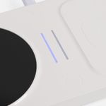 Беспроводное зарядное устройство с подогревом кружки Hot Task (Белая)