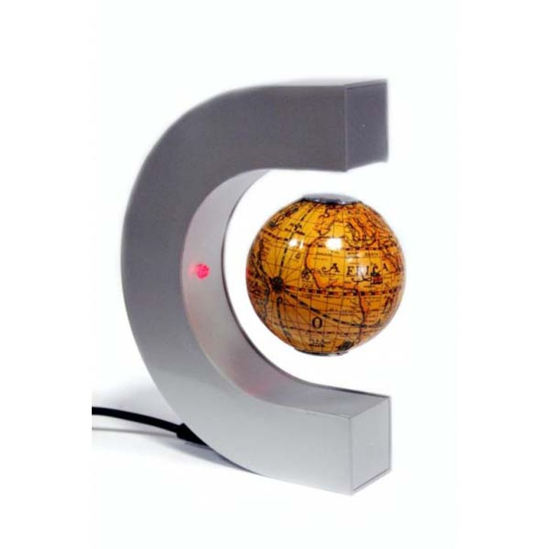 Левитирующий глобус в полуовале 6 см
