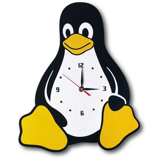                           Часы настенные Linux
                