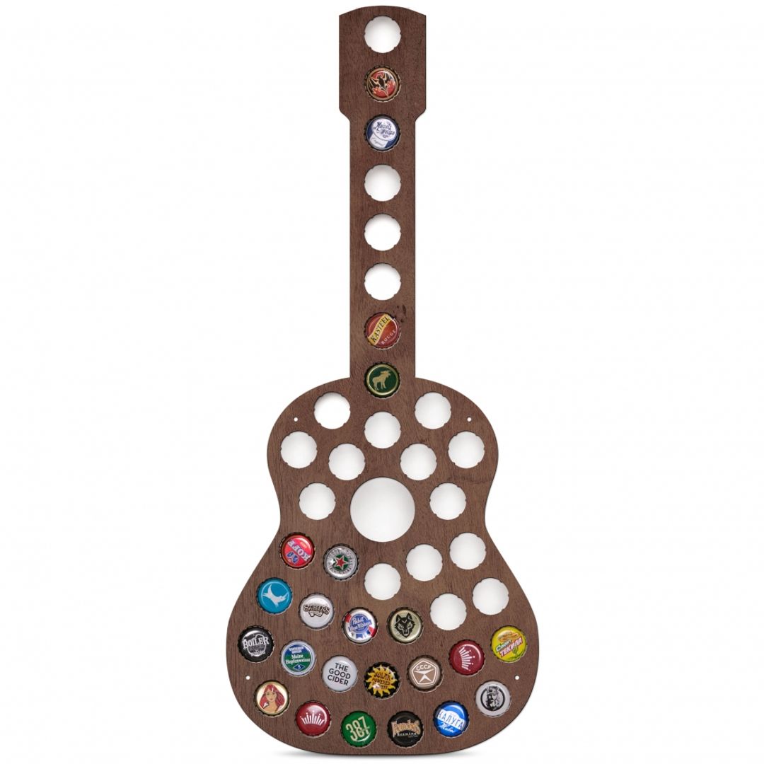 Копилка для пивных крышек Гитара Beer bank Копилка для пивных крышек Гитара Beer bank