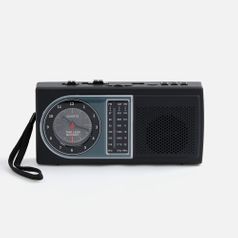 Bluetooth-колонка с радио Comradio (черный)