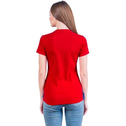 Футболка Wonder Woman (женская) Вид сзади Футболка Wonder Woman (женская) Вид сзади