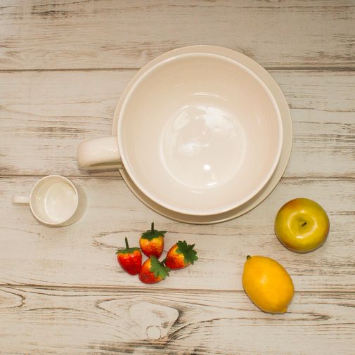 Чашка с блюдцем Гигант (L, 4 л)