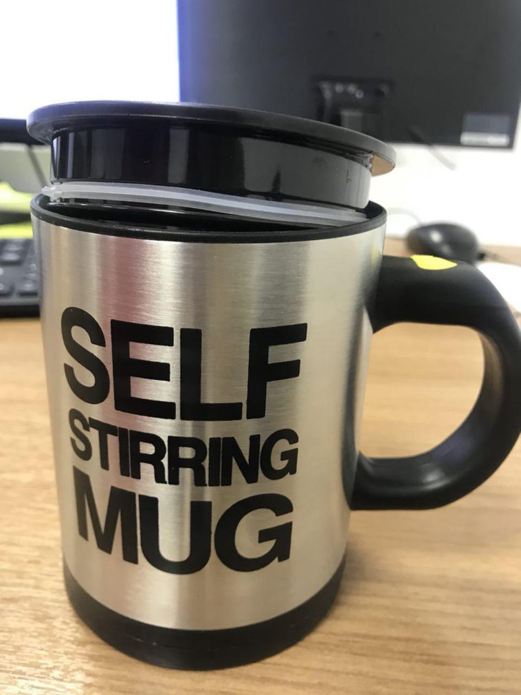 Кружка Мешалка Self Stirring Mug купить по цене 450 руб. в интернет ...