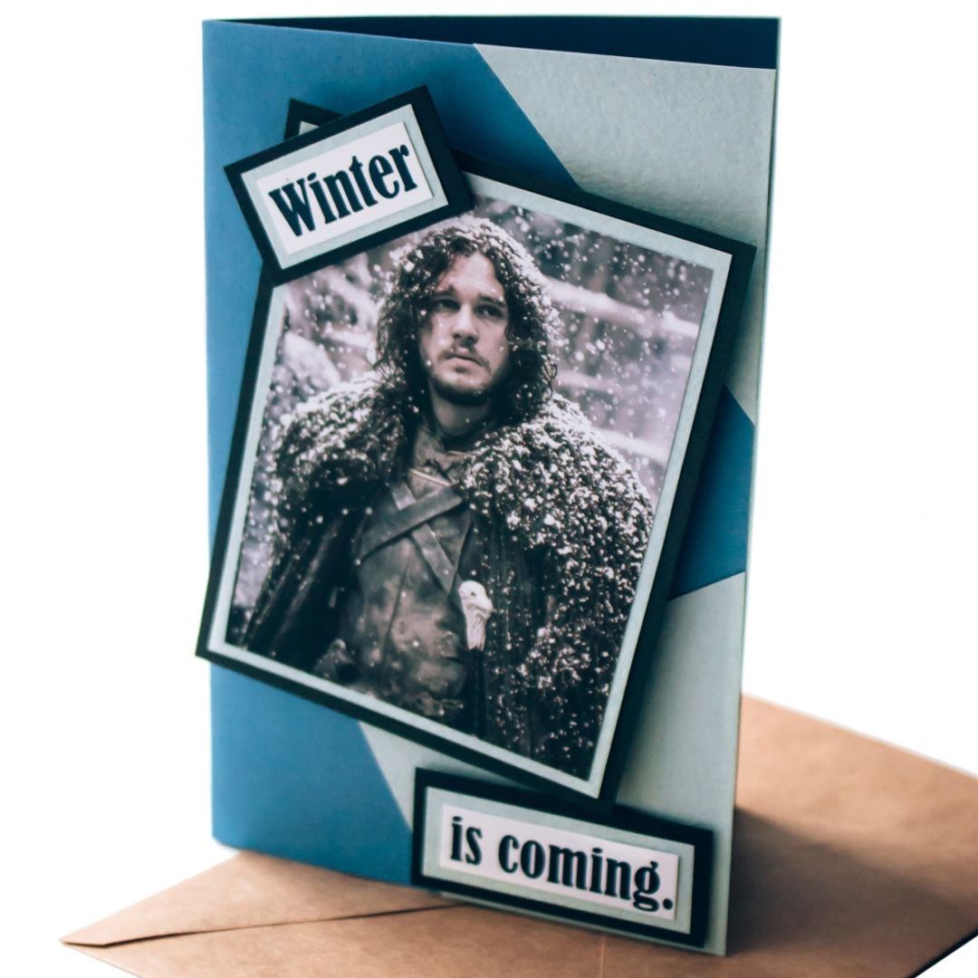 Открытка Игра Престолов Джон Сноу