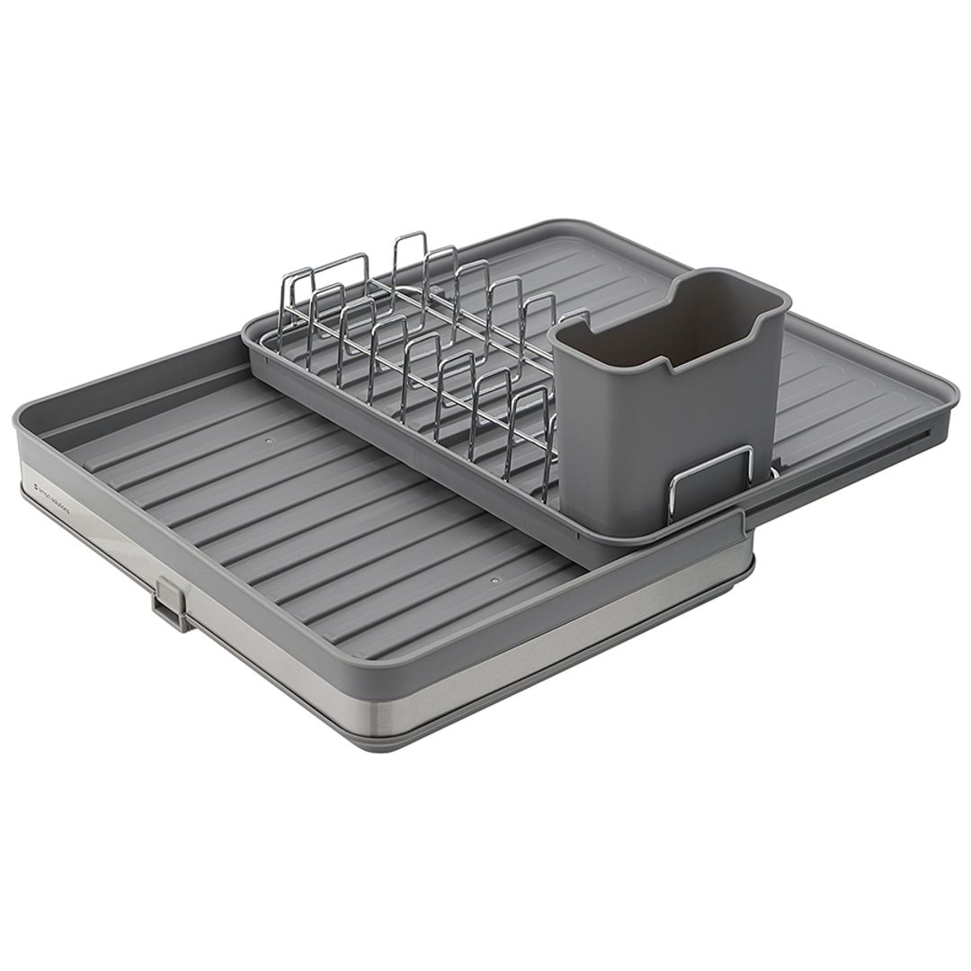 Сушилка для посуды Atle раздвижная XL (Серая) Сушилка для посуды Atle раздвижная XL (Серая)