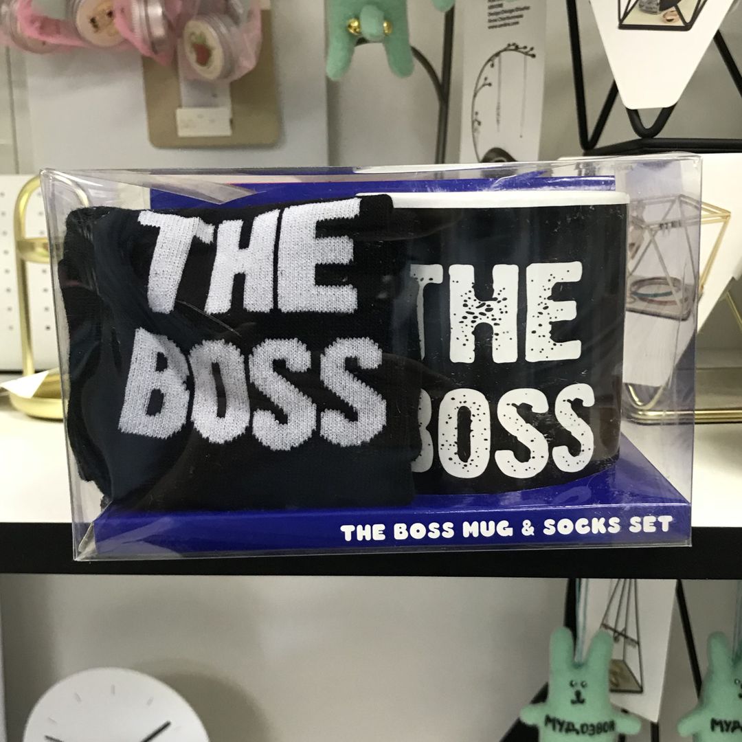 Подарочный набор The Boss (носки + кружка)