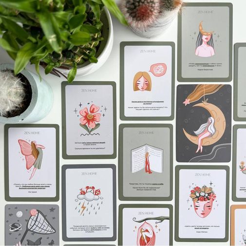 ZEN-Карточки для самопознания (60 шт) ZEN-Карточки для самопознания (60 шт)
