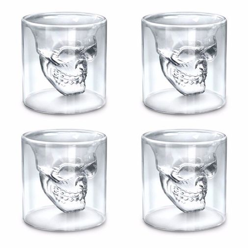 Набор Стопок Череп Doomed 4 шт (25 мл) Набор Стопок Череп Doomed 4 шт (25 мл)