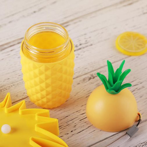 Бутылка Ананас и крышка с резьбой Бутылка Ананас и крышка с резьбой