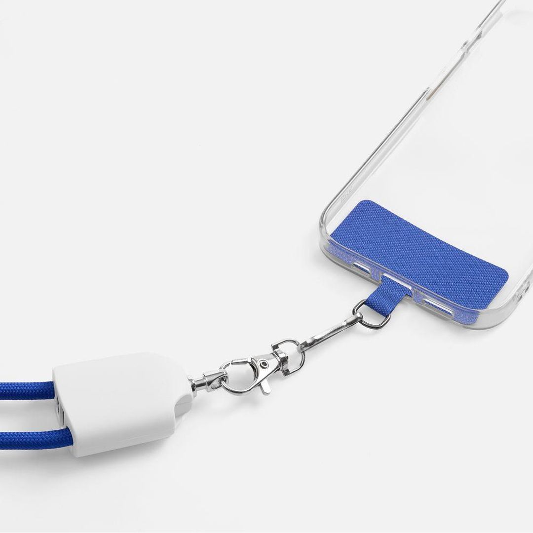 Кабель-ланьярд energyFlex Pro (синий)