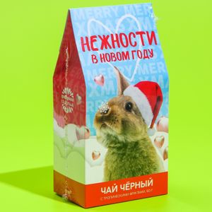 Чай черный Нежности в новом году (тропические фрукты, 50 г)